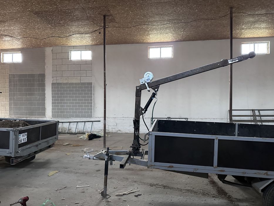 Мини кран, 500 кг! Установка