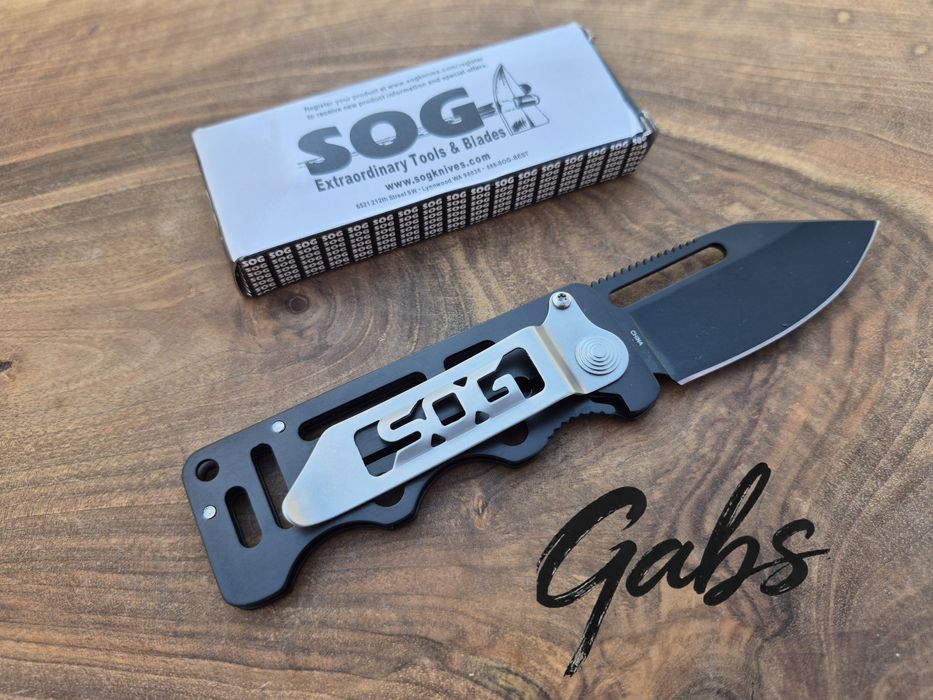 Сгъваем нож SOG Cash Card щипка за пари и карти EZ-4