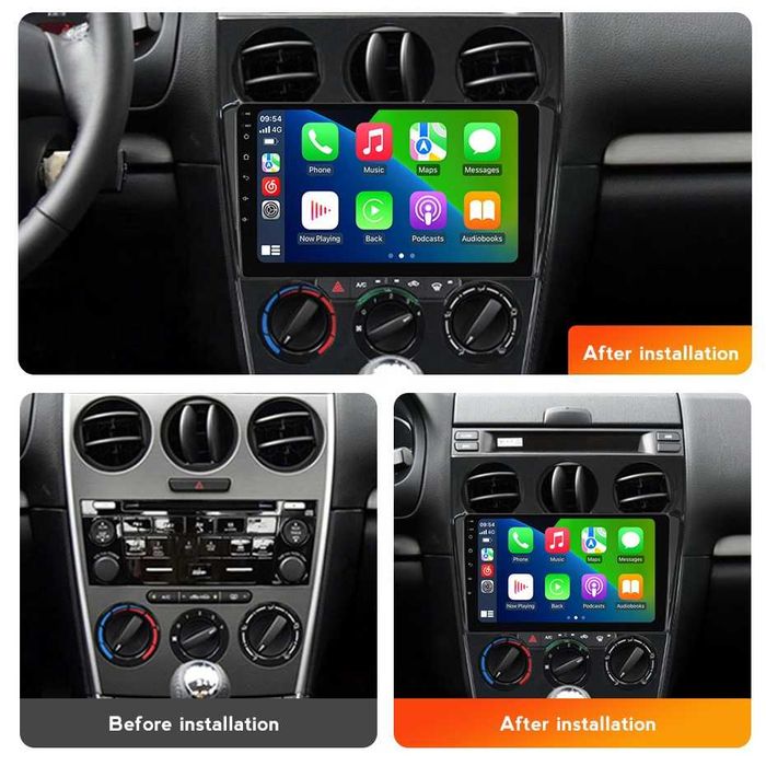 Мултимедия за Mazda 6 (2002-2008) навигация, carplay + Подарък камера