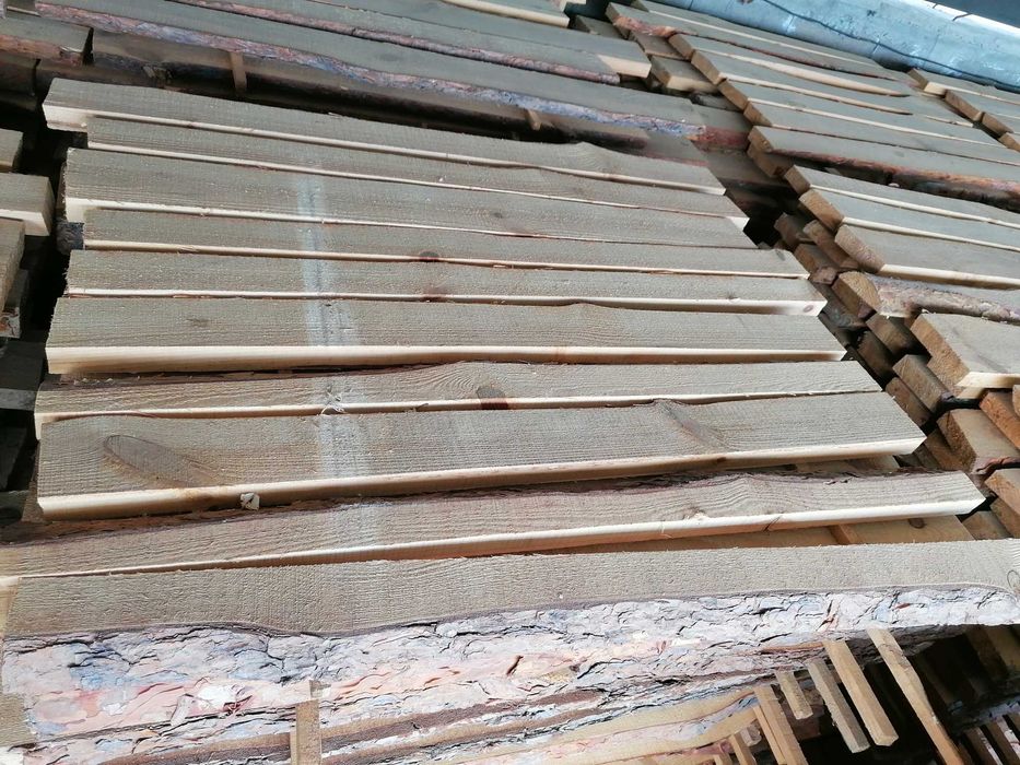 Сух дървен материал от бял бор