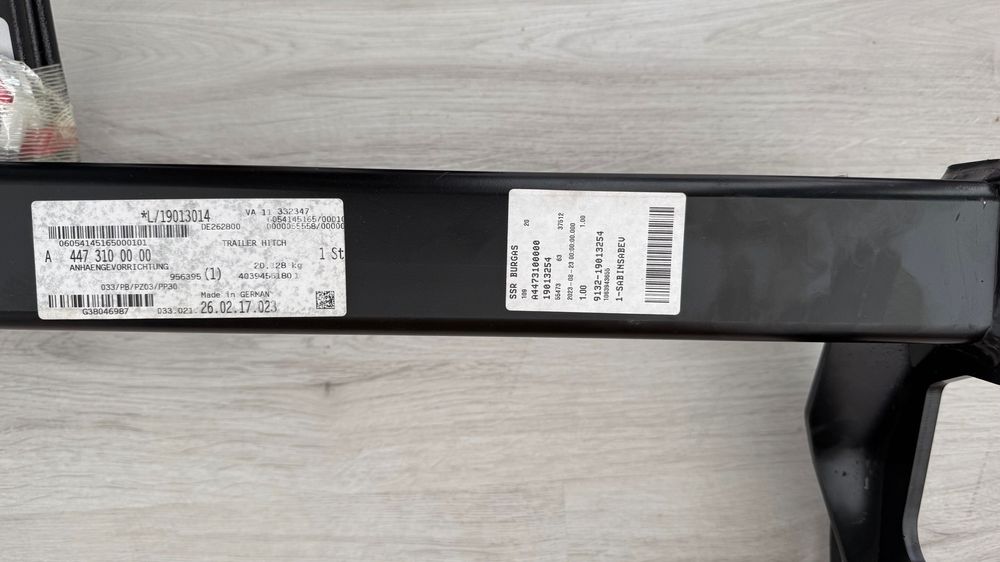 Фаркоп Mercedes-Benz V-Class W447