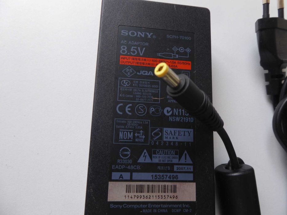 Захранващ адаптер за Sony Playstation 2