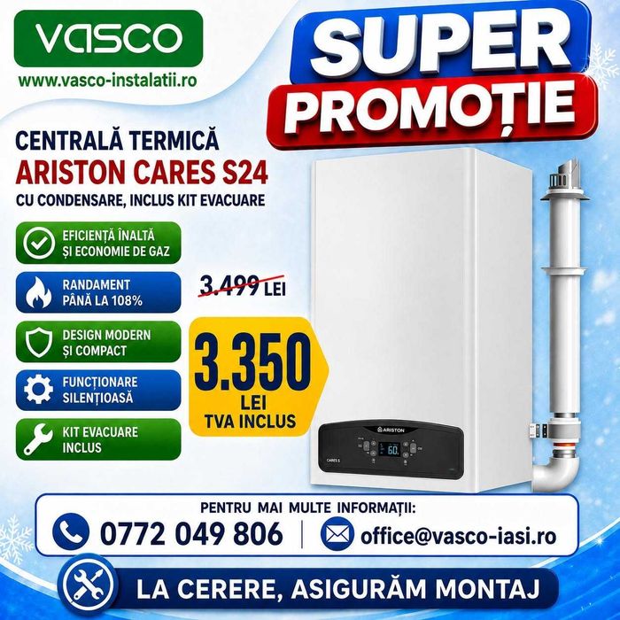 Vindem centrale termice Ariston noi