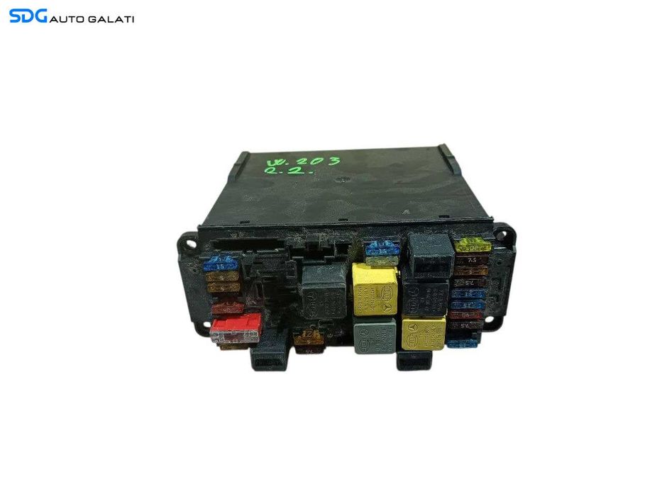 SAM Calculator Unitate Modul Tablou Panou Relee Sigurante Mercedes Clasa C Class W203 2001 - 2007 Cod 2035452901 5DK008485-42 [LR1990]