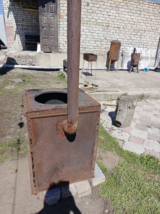 Продам печь металлическая