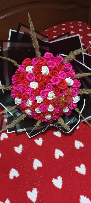 Buchet de trandafiri de săpun