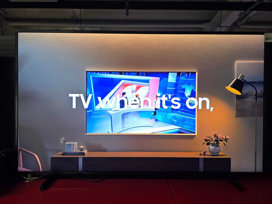 Televizor Smart SAMSUNG The Frame QE55LS03F 138 cm QLED 4K 120Hz Ecran Mat Art Mode WiFi Garantie Reselecto