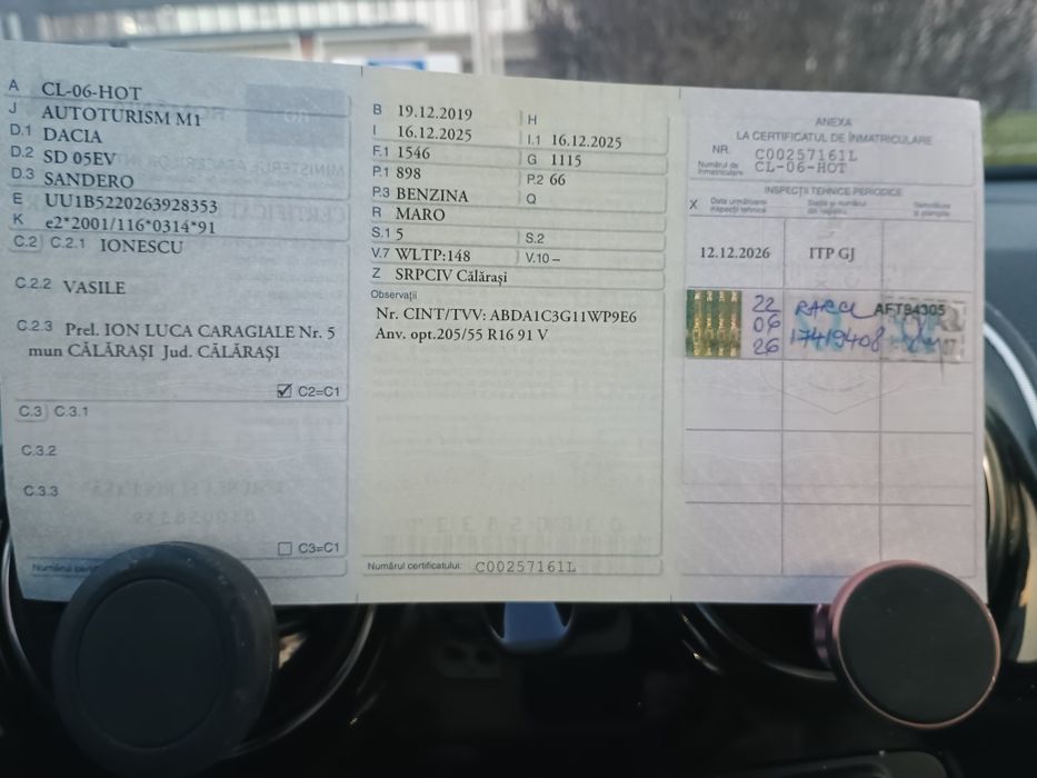Dacia Sandero stepuai 2019 benzină GPL