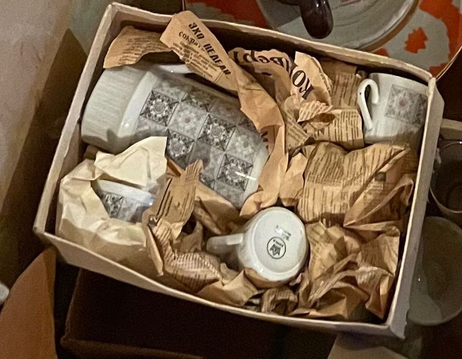 Посуда фарфор ГДР