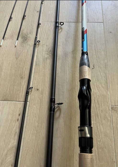 Set complet pescuit la feeder Lansete, mulinete si accesorii