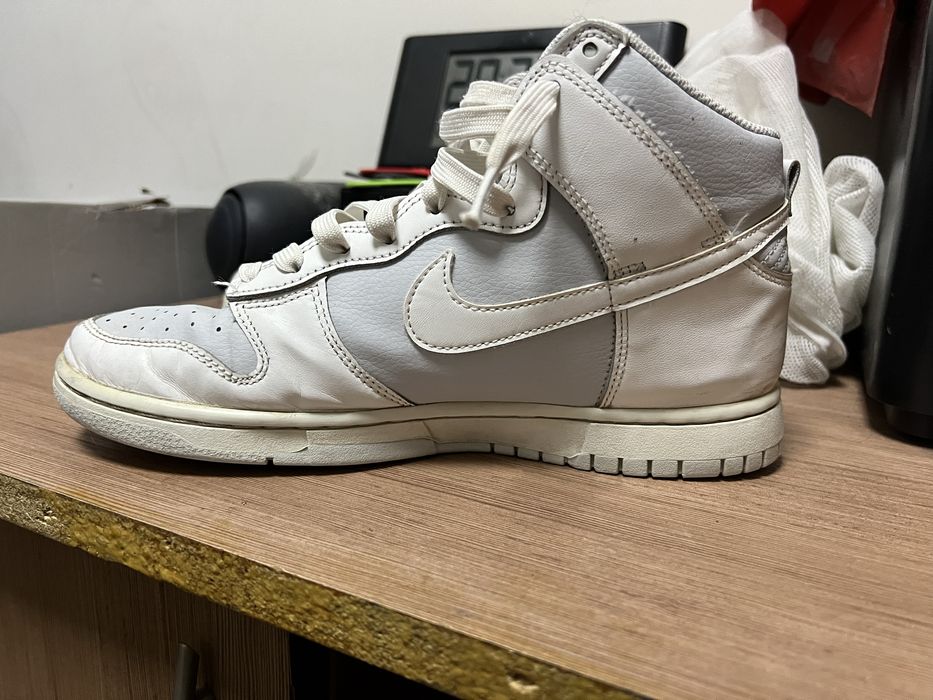 Vand nike dunk high alb 42