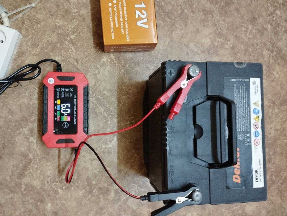 Зарядное устройство для аккумулятора автомобиля автоматическое