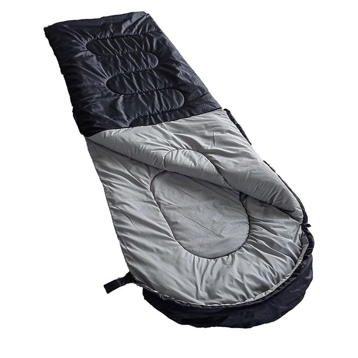 Теплый Спальный мешок 210×75 см, вес 3 кг черный цвет