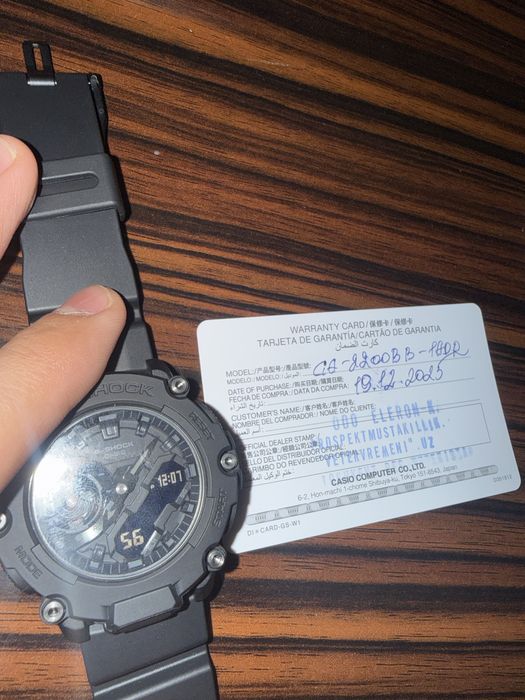 G -shock- casio