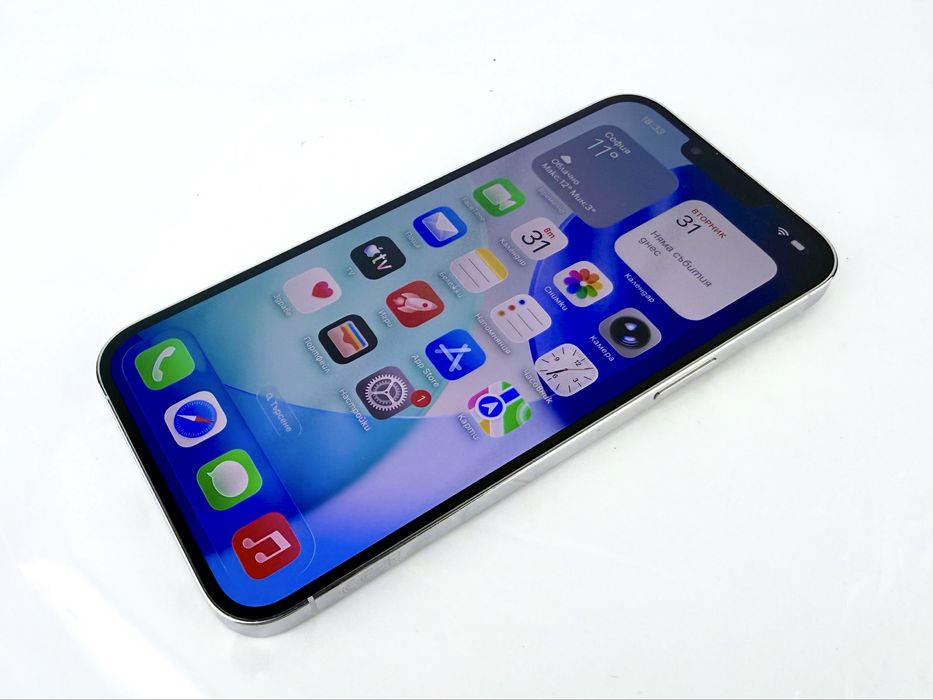 Apple iPhone 13 Pro Max 128GB Silver Отличен!