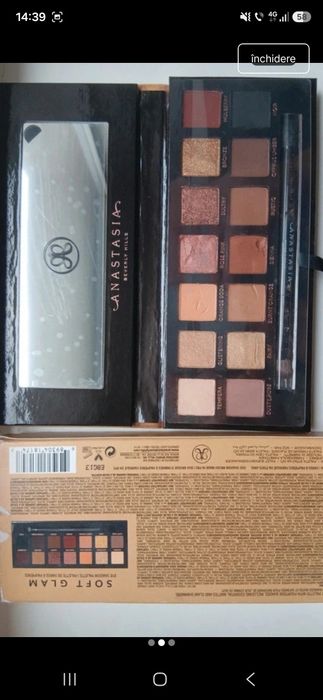Paleta de machiaj Anastasia