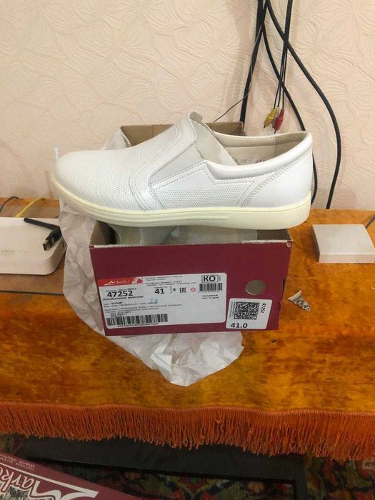 Обувь Туфли кожанные