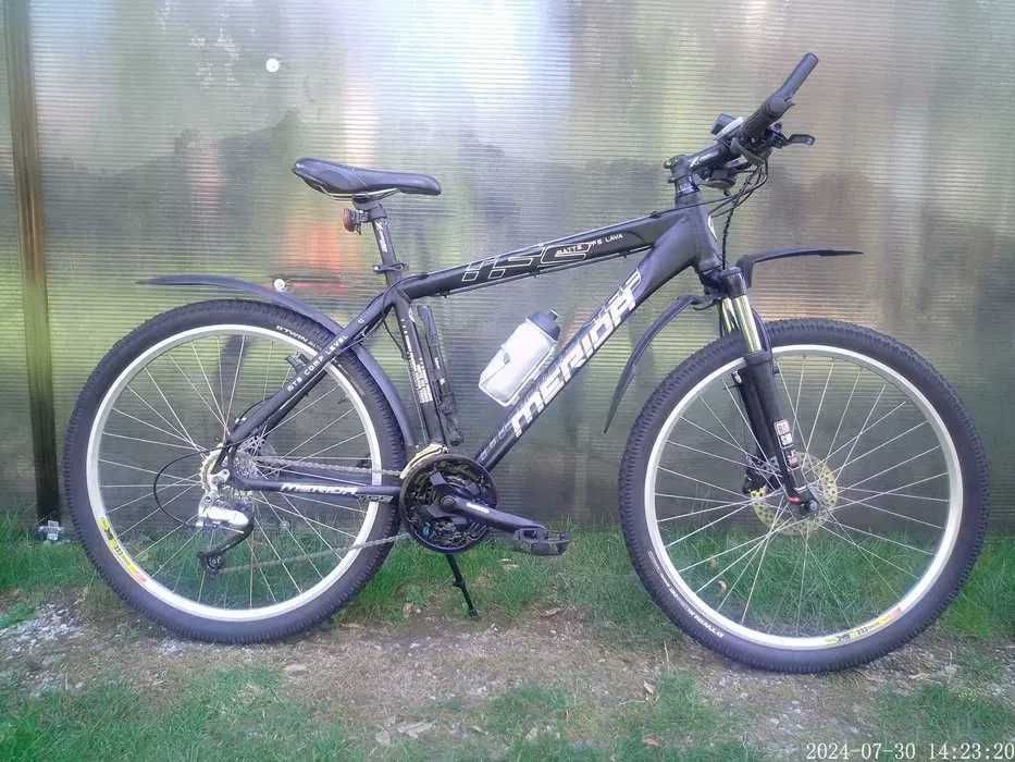 MTB Merida Matts TFS Lava, full alu, full Shimano, 24v, frane Shimano disc noi
