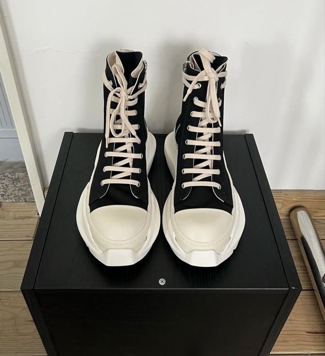 adidasi sneakers rick owens abstract