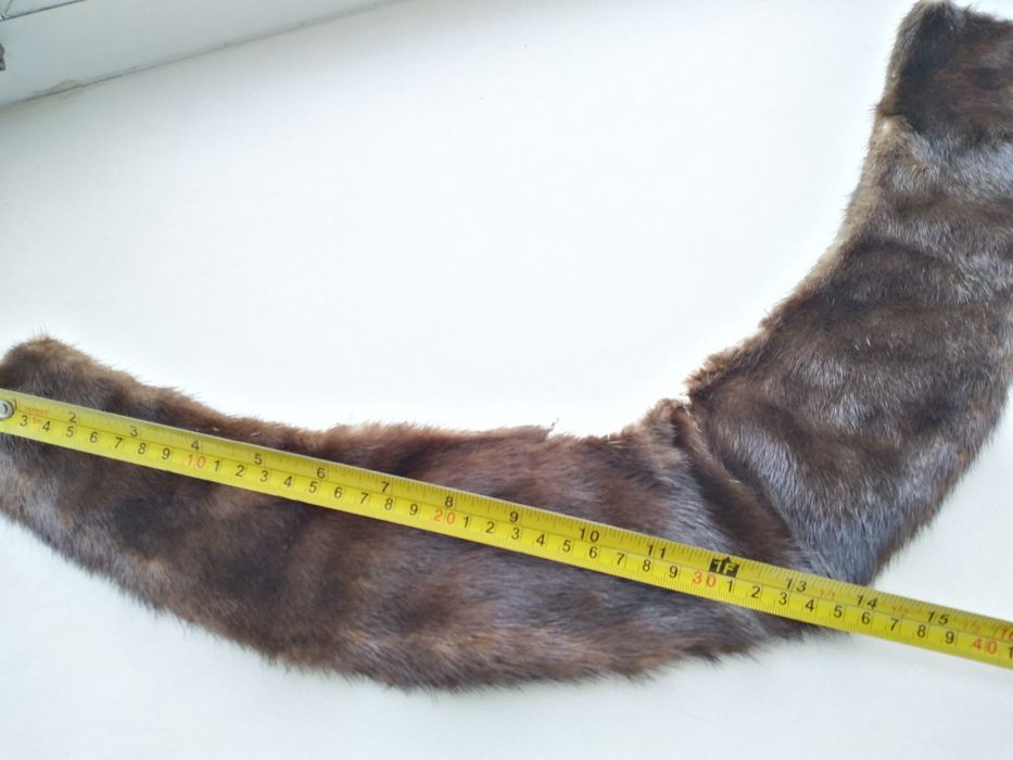 Норка шкурка воротник