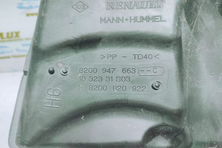 Carcasa filtru aer 8200947663-c Renault Scenic 3  [din 2009 pana  2012] seria