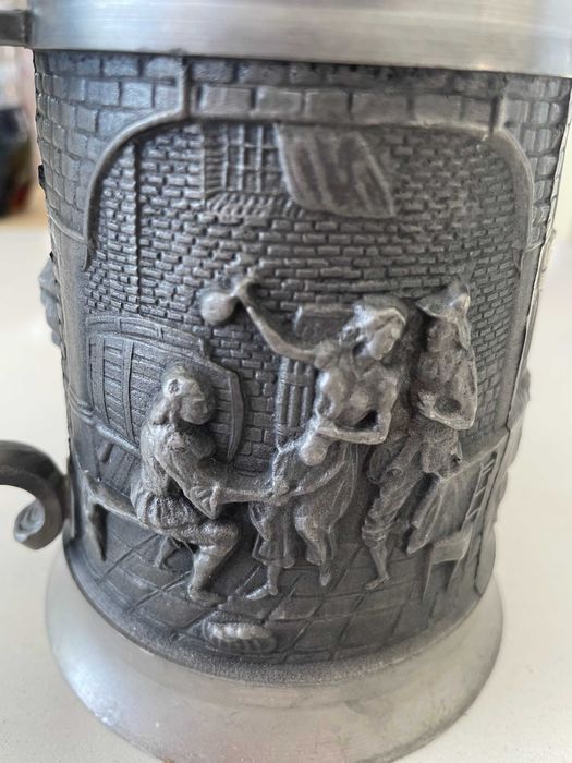 Halba bere vintage Germania din zinc 500ml