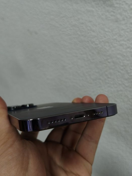 Iphone 14por max deep purple rangda  256 Gb 76%
