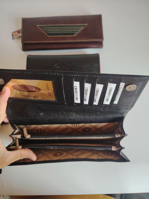 Продам кожаные кошельки из Индии.