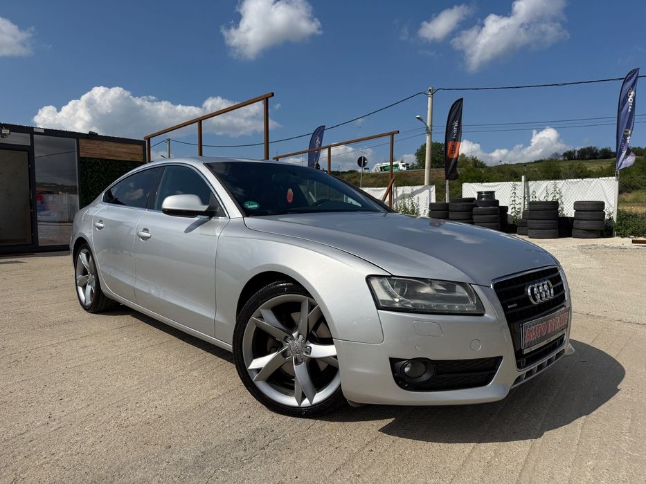 Audi A5 Sportback 3.0TDI(240cp)4x4*2010/03*Euro5*Xenon/Led*Navi color*Piele*Automat*