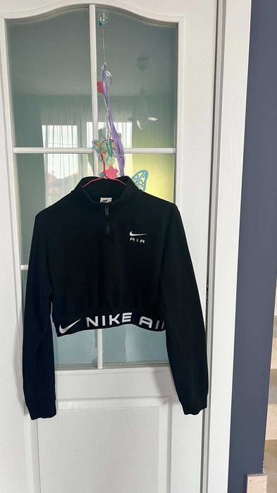 Дамска блуза Nike NSW AIR FLC TOP BLACK