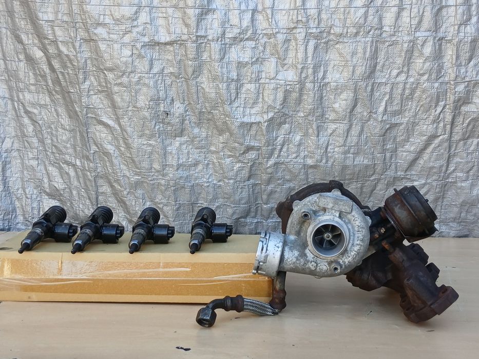 Turbo Turbina 2.0 TDI BLB BRE 140 cp Audi A6 C6 A4 B7 Injector