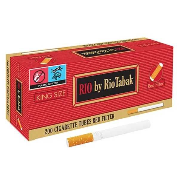 Tuburi Tigari/tutun RIO RED 200 buc/cut