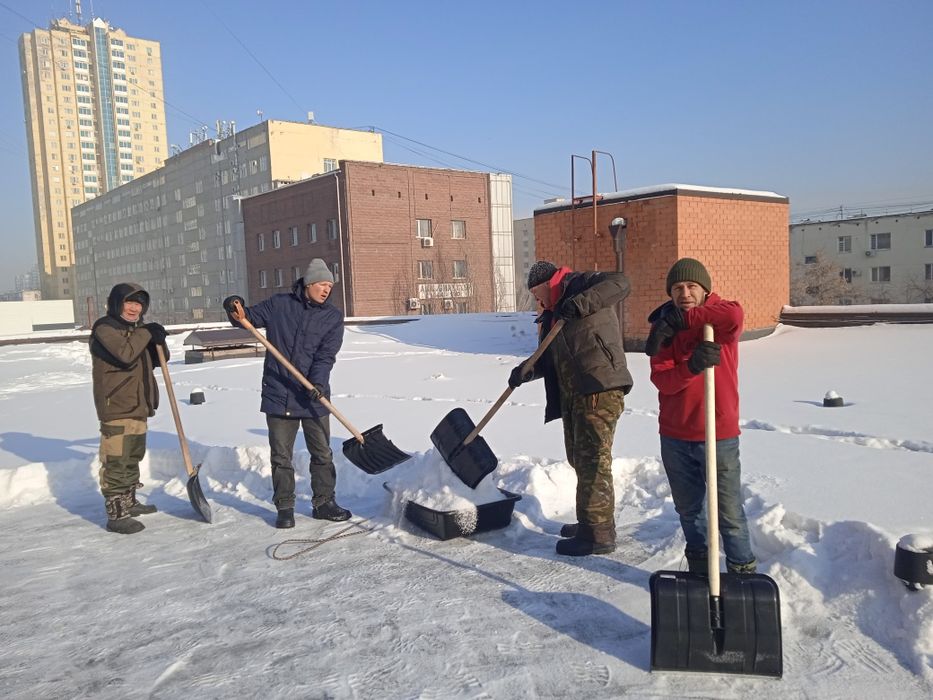 Разнорабочие, уборка снега и ТД