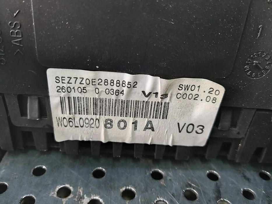 Ceasuri bord diesel seat ibiza 3 6l w06l0920801a