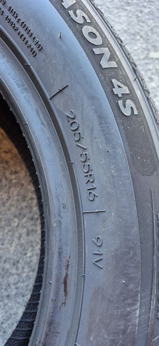 4 anvelope M+S noi Tercelo 205/55/16,dot 2025.Pretul este pe bucata.