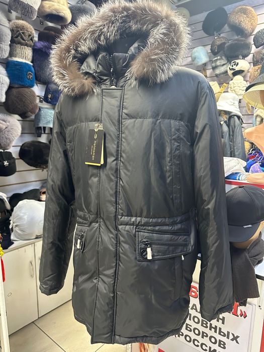 Новый мужской пуховик 54 размера