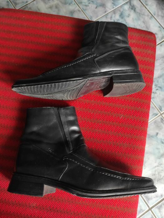 Cizme din piele naturală 100%, cu fermoar și îmblănite