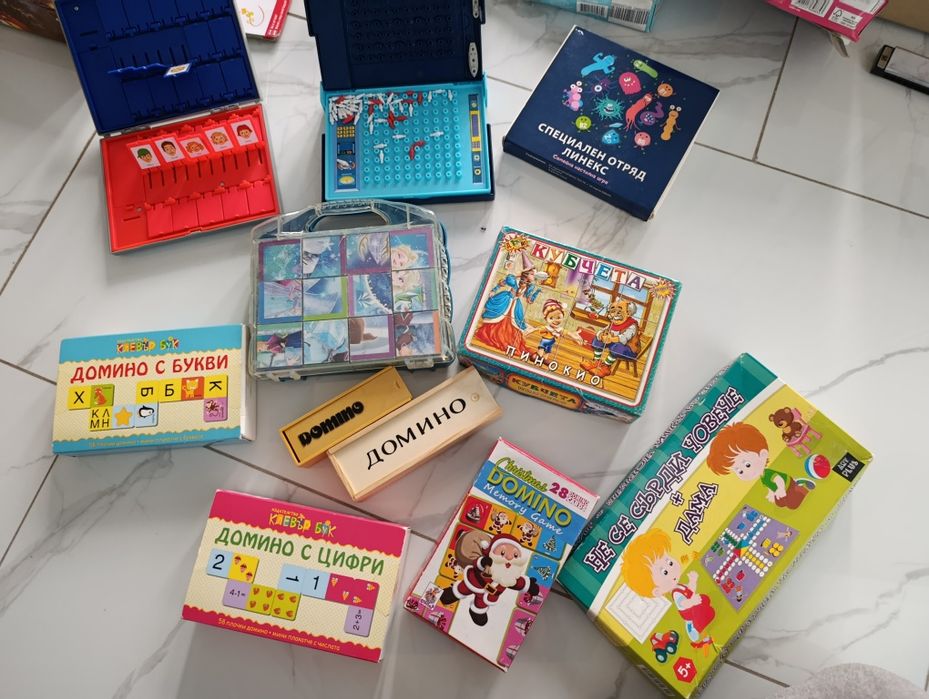 Настолни игри и пъзели за цялото семейство