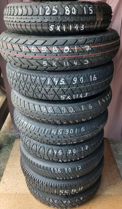 Roată rezervă slim subțire 5x114,3 Toyota Hyundai Kia Renault Nissan