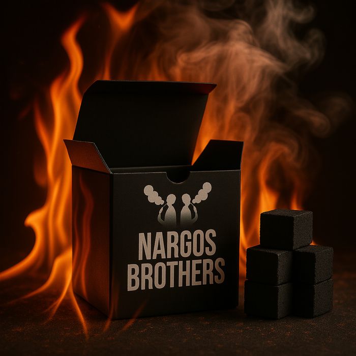 БЕЗПЛАТНА ДОСТАВКА - NargosBrothers - въглени за наргиле