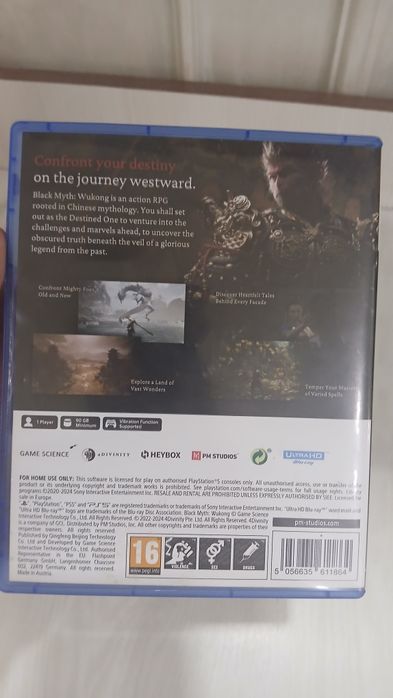 Продам Black Myth Wukong диск