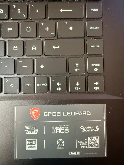 Carcasa MSI LEOPARD  g66
