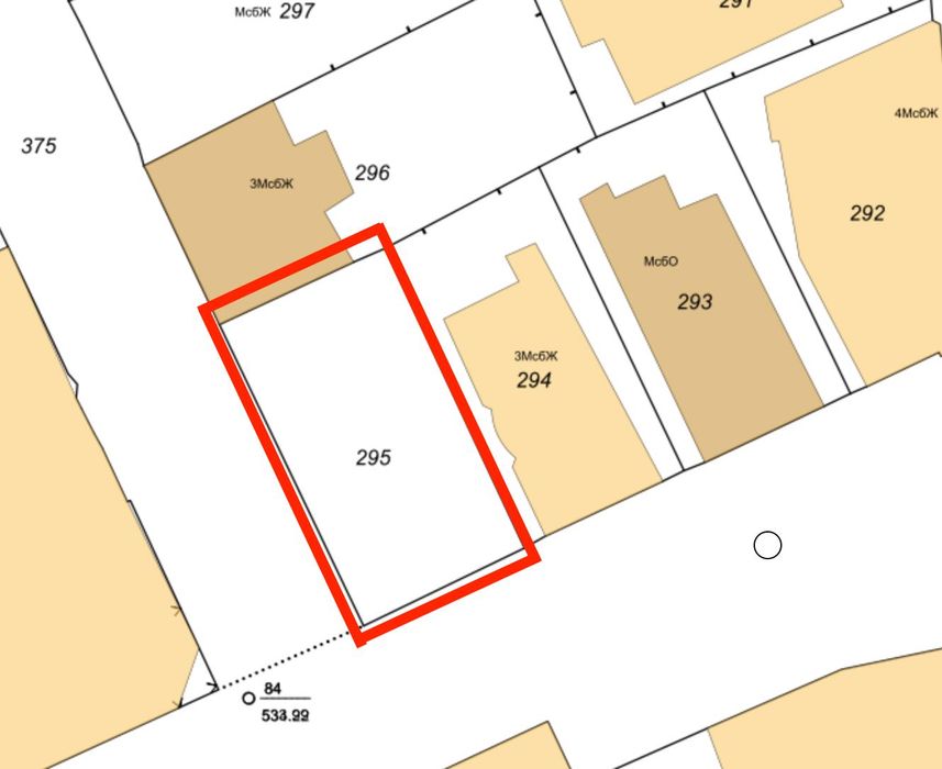 Продава се Парцел в София, Яворов - 228 кв.м за 2416 €/кв.м - Снимка #1