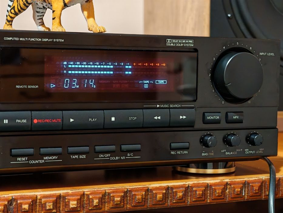 Denon DRM-710. Tape deck 3 Head. Ca nou. Preț fix !
