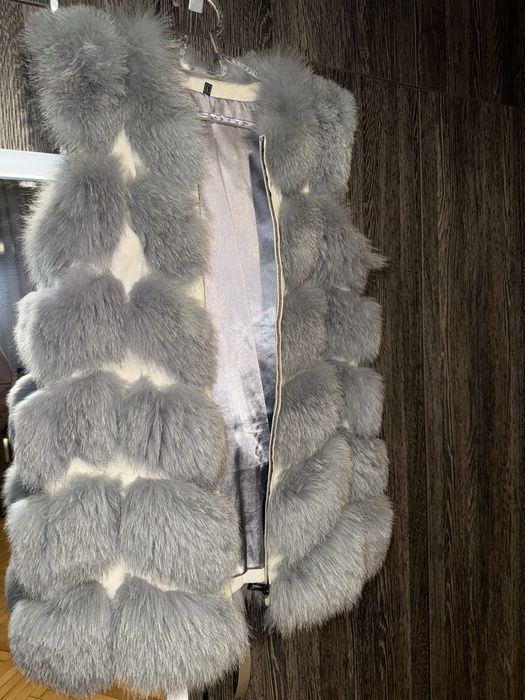 Елек естествен косъм лисица