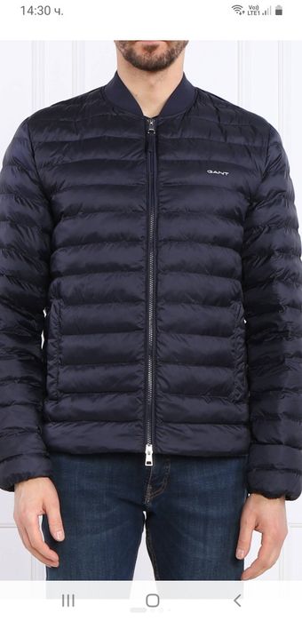 Gant Light Bomber Jacket Size 2XL ОРИГИНАЛ! Мъжко преходно Яке!