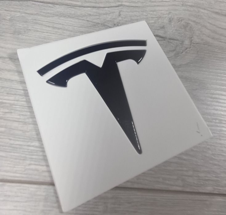 Emblema-Sigla-Logo-Stema-Scris-Fata-Spate-Negru-Lucios-Tesla-Dual-Motor-Neagra-Model-3-Y