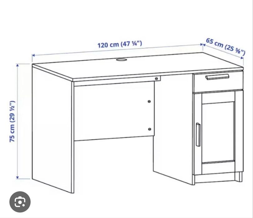 Письменный компьютерный стол парта
