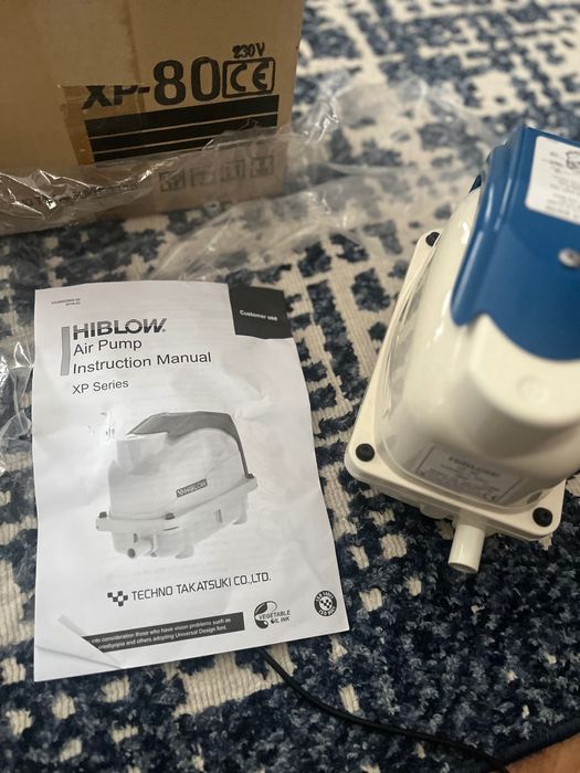 Techno Takatsuki Hiblow HP-80 мембранен вентилатор компресор