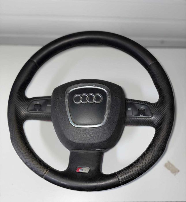 Volan Audi A6 C6 si Audi Q7 (2008) cu airbag si padele – original